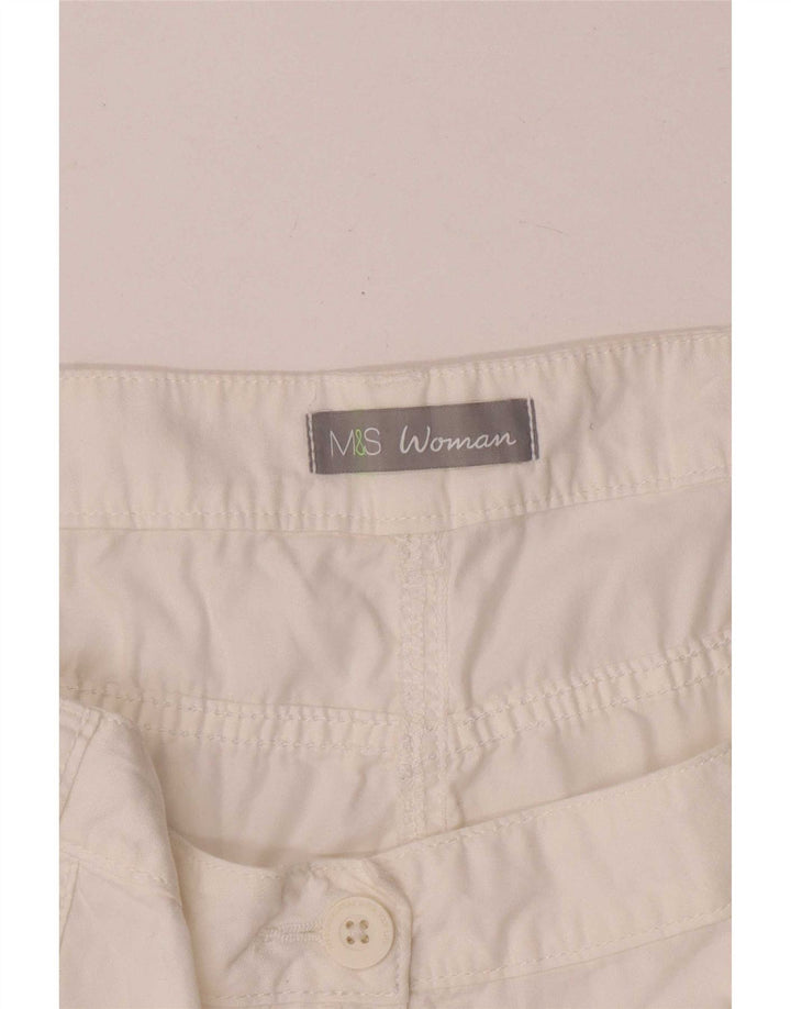 Marks & Spencer Damen Shorts W44 3XL Weiß