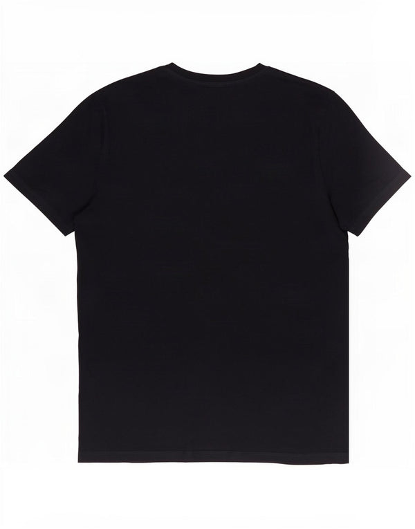 Jack & Jones Hombre Camiseta Gráfica Top Medium Azul Marino Colorblock Algodón