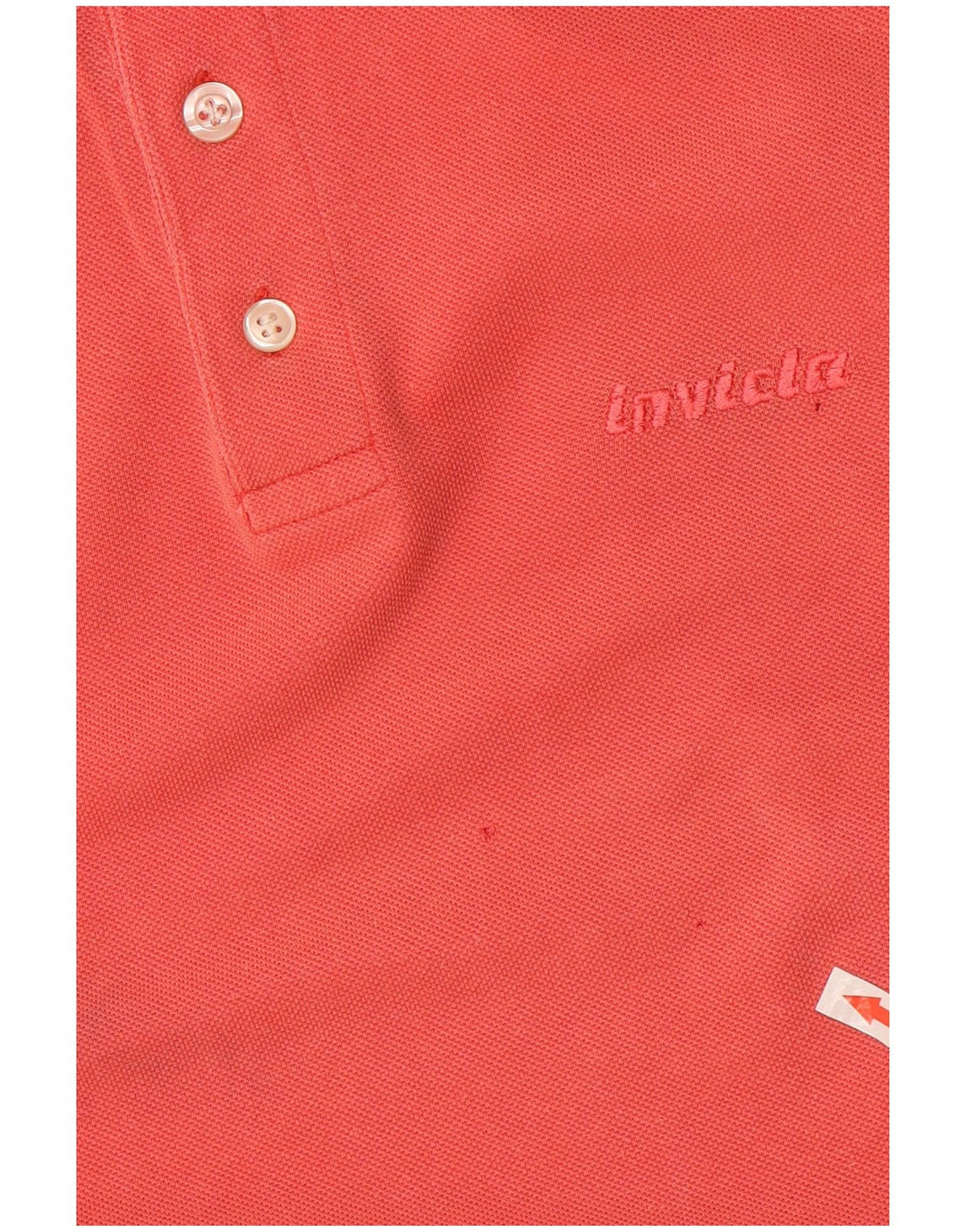 Invicta Mens Long Sleeve Polo Shirt Large Red Cotton