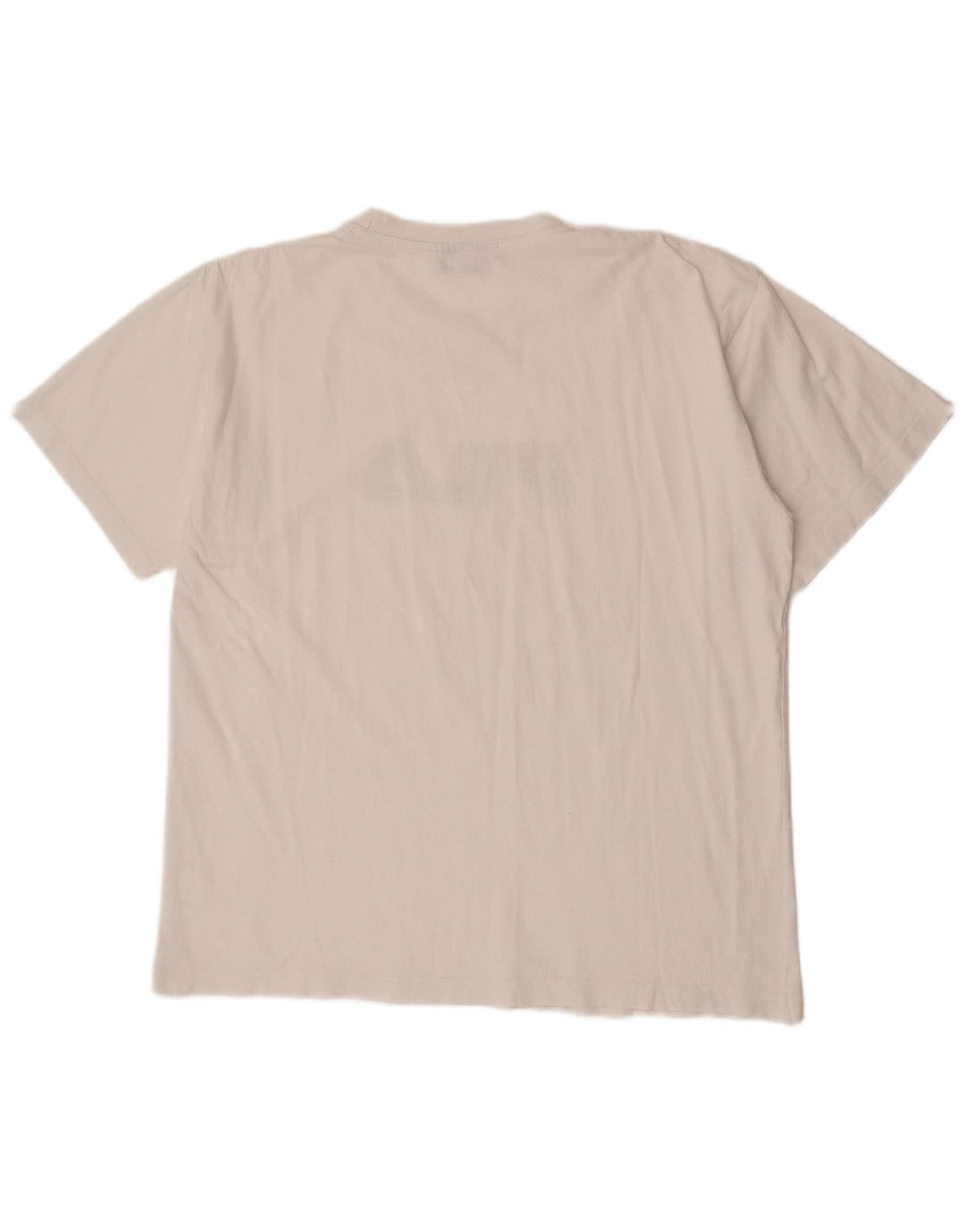 Fila Mens Graphic T-Shirt Top Large White