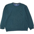 IZOD Mens Sweatshirt Jumper XL Green Cotton Vintage Izod and Second-Hand Izod from Messina Hembry 