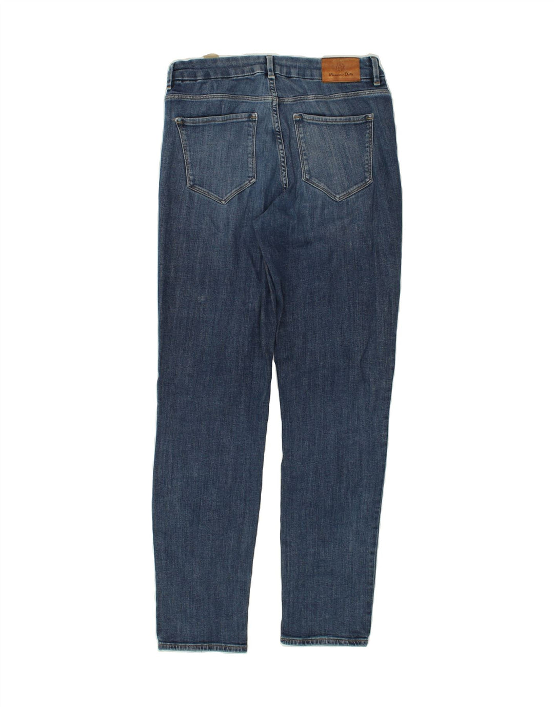 MASSIMO DUTTI Womens Slim Jeans EU 38 Small W30 L29 Navy Blue Cotton | Vintage Massimo Dutti | Thrift | Second-Hand Massimo Dutti | Used Clothing | Messina Hembry 