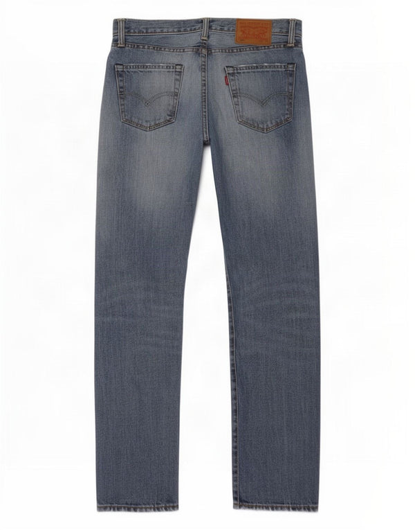 Levi's Hombre 504 Vaqueros Rectos W30 L32 Algodón Azul