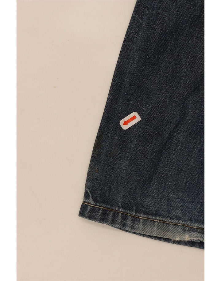 Esprit Womens Straight Jeans W30 L32 Navy Blue Cotton
