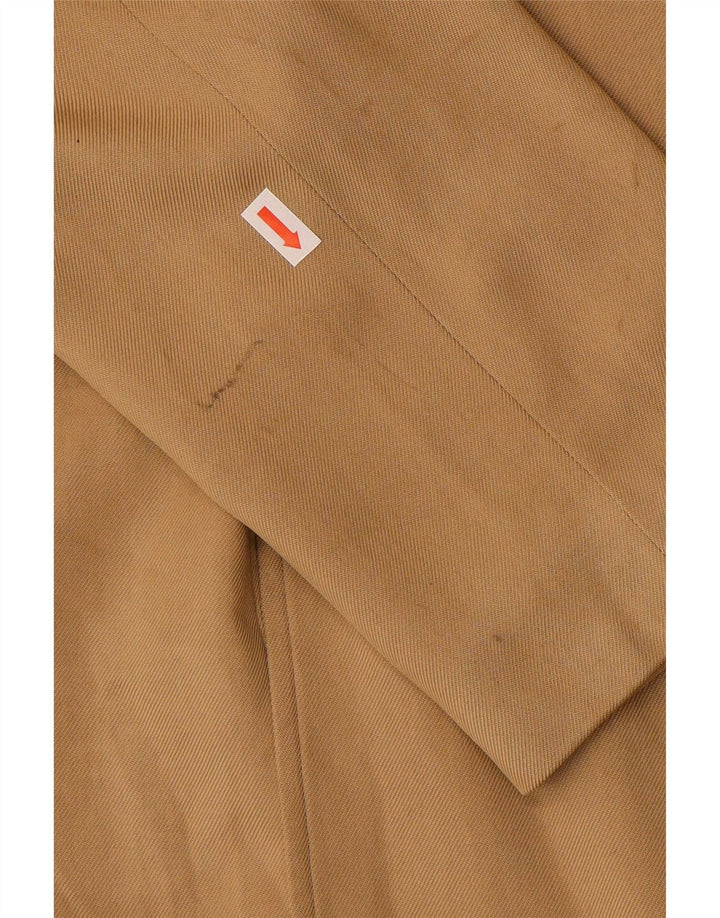 Banana Republic Damen-Blazer mit 3 Knöpfen, Gr. 8, Beige, Seide