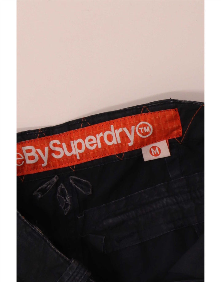 Superdry Mens Cargo Shorts Medium W32 sötétkék pamut