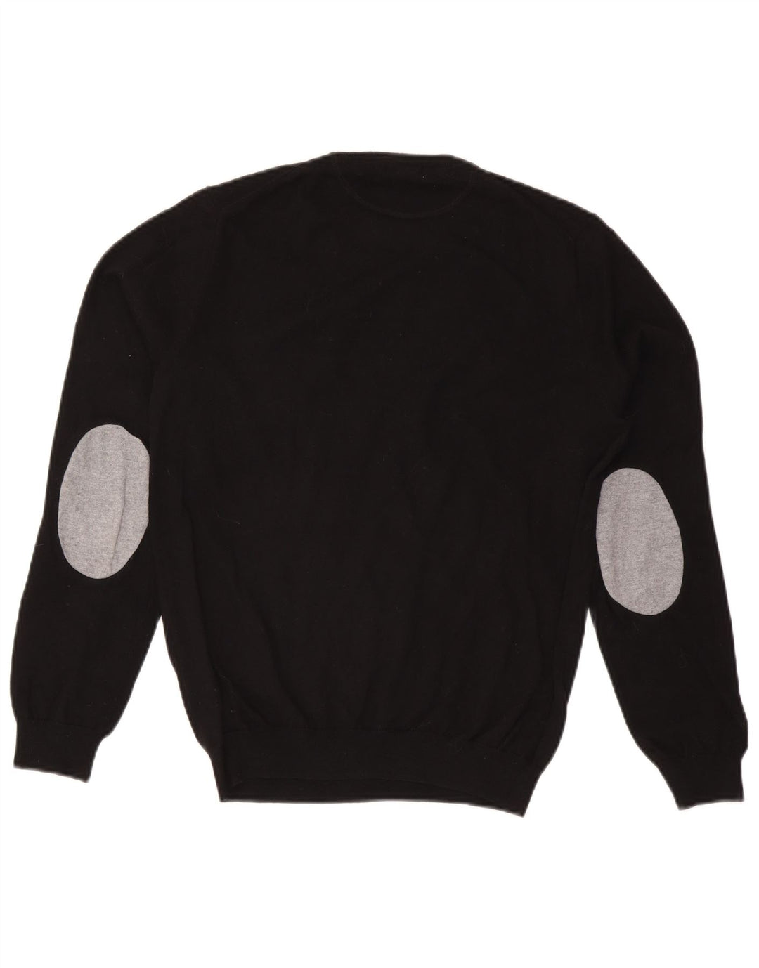 Sun68 Herre Crew Neck Jumper Sweater Medium Sort Uld