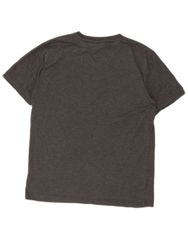 Calvin Klein herre T-shirt top mellemgrå polyester