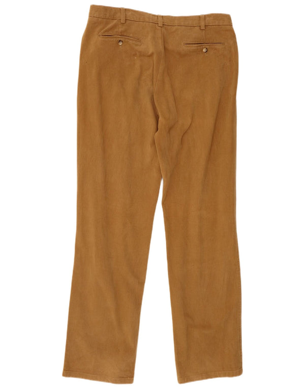 Trussardi Straight Casual Bukser til mænd IT 52 XL W38 L34 Brun Bomuld
