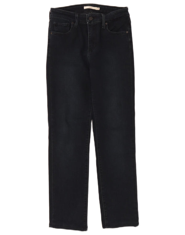 Levi's Mujer 712 Slim Jeans W26 L27 Algodón Azul Marino
