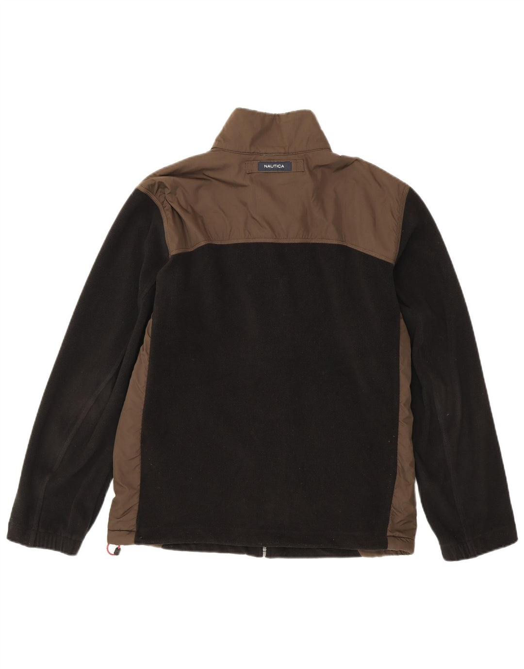 Giacca in pile da uomo Nautica UK 38 poliestere color block nero medio