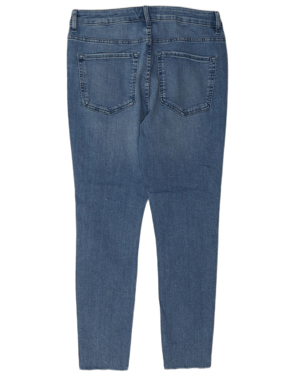 Marks & Spencer Damen The Ivy Skinny Jeans UK 12 Medium W30 L27 Blau