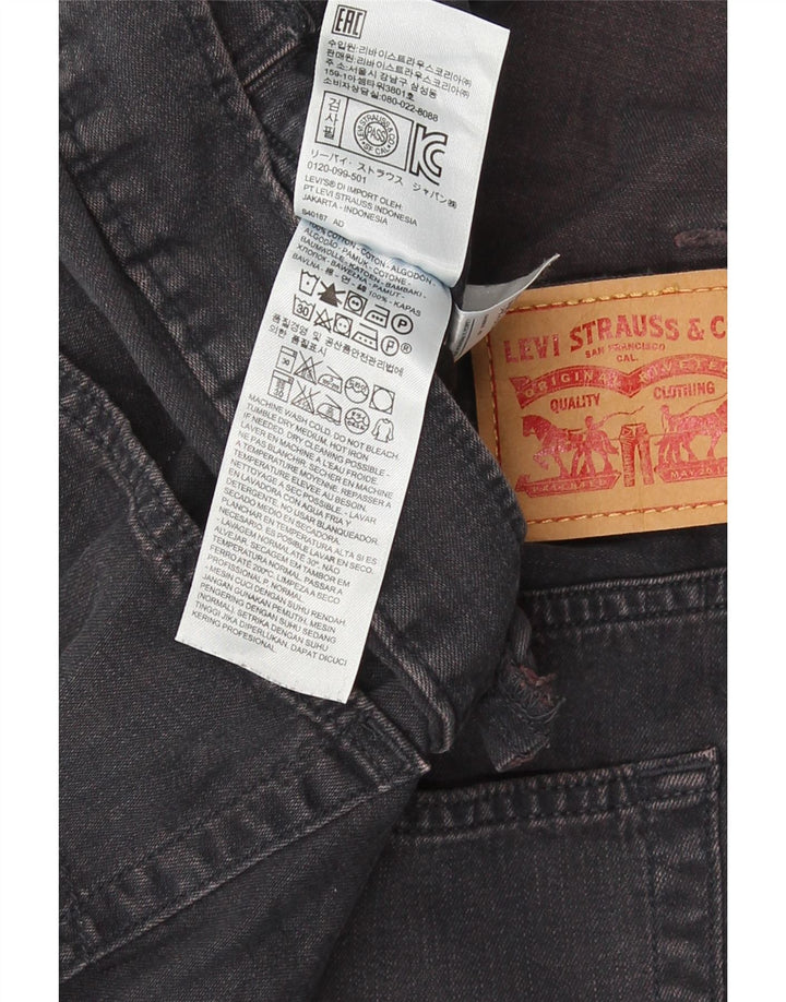 Levi's Dungarees til mænd Slim Jeans Large W36 L28 Grå Bomuld