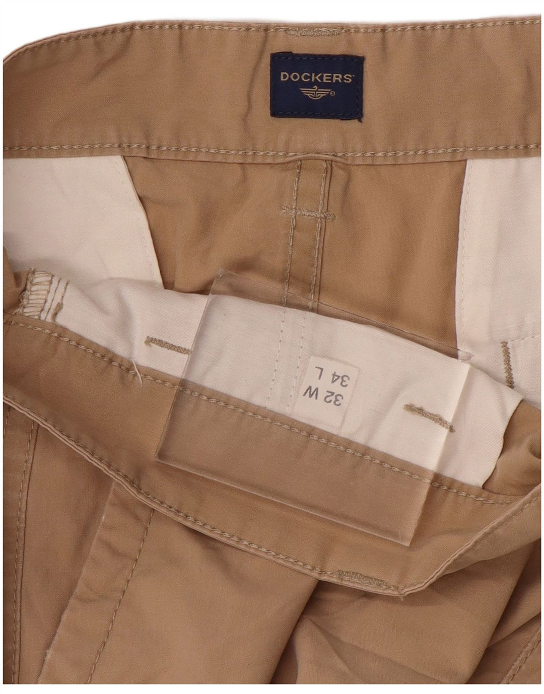 DOCKERS Straight Chino Bukser til mænd W32 L29 Beige