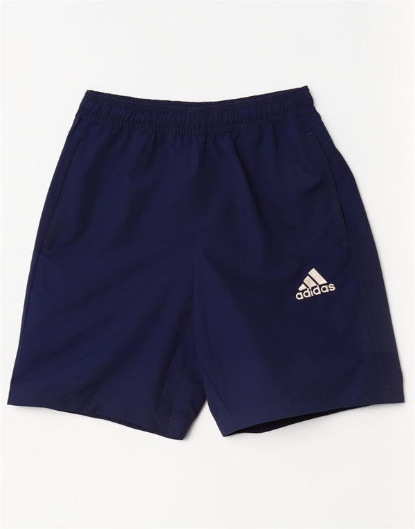 Мужские спортивные шорты Adidas Regular, маленькие, темно-синие, спортивные