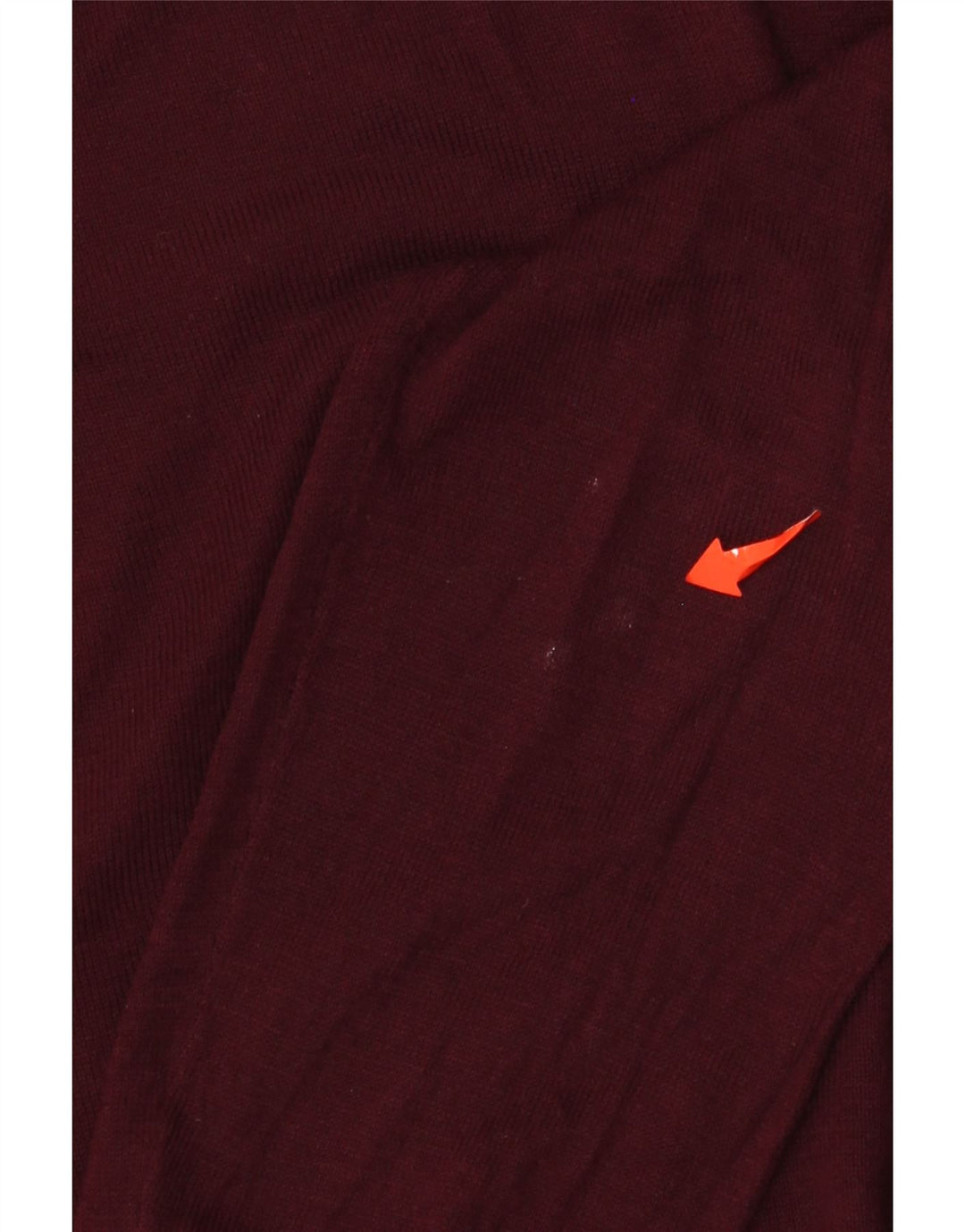 Zara Womens Boat Neck Jumper Sweater UK 14 Medium Maroon Viscose