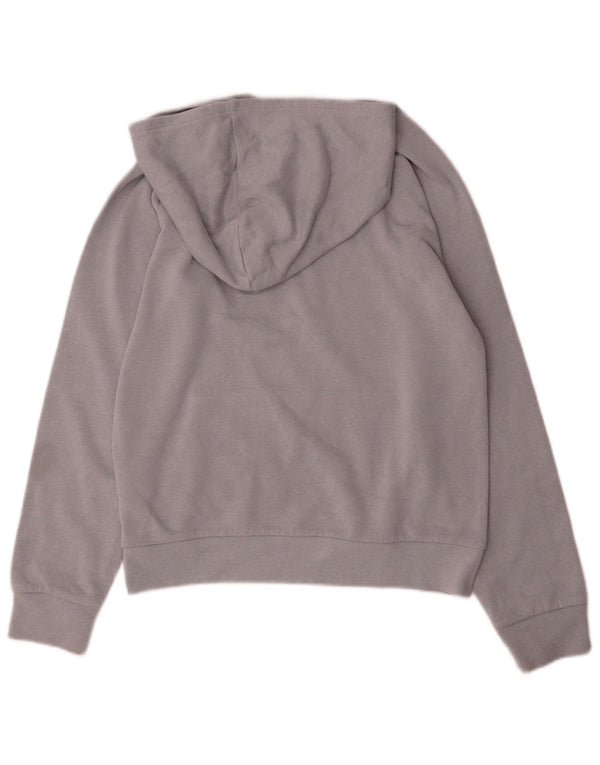 Under Armour Boys Loose Fit Hoodie Jumper 11-12 Years Large Grey Cotton