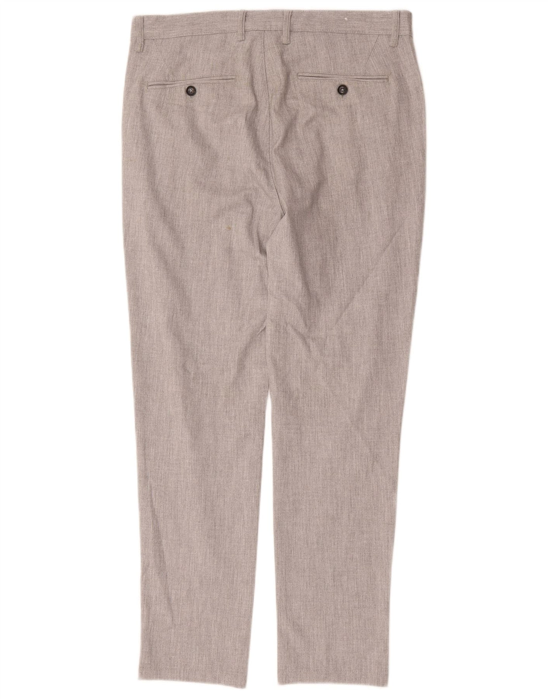 Pantaloni de costum slim pentru bărbați Zara EU 40 Mediu L31 L31 Poliester gri