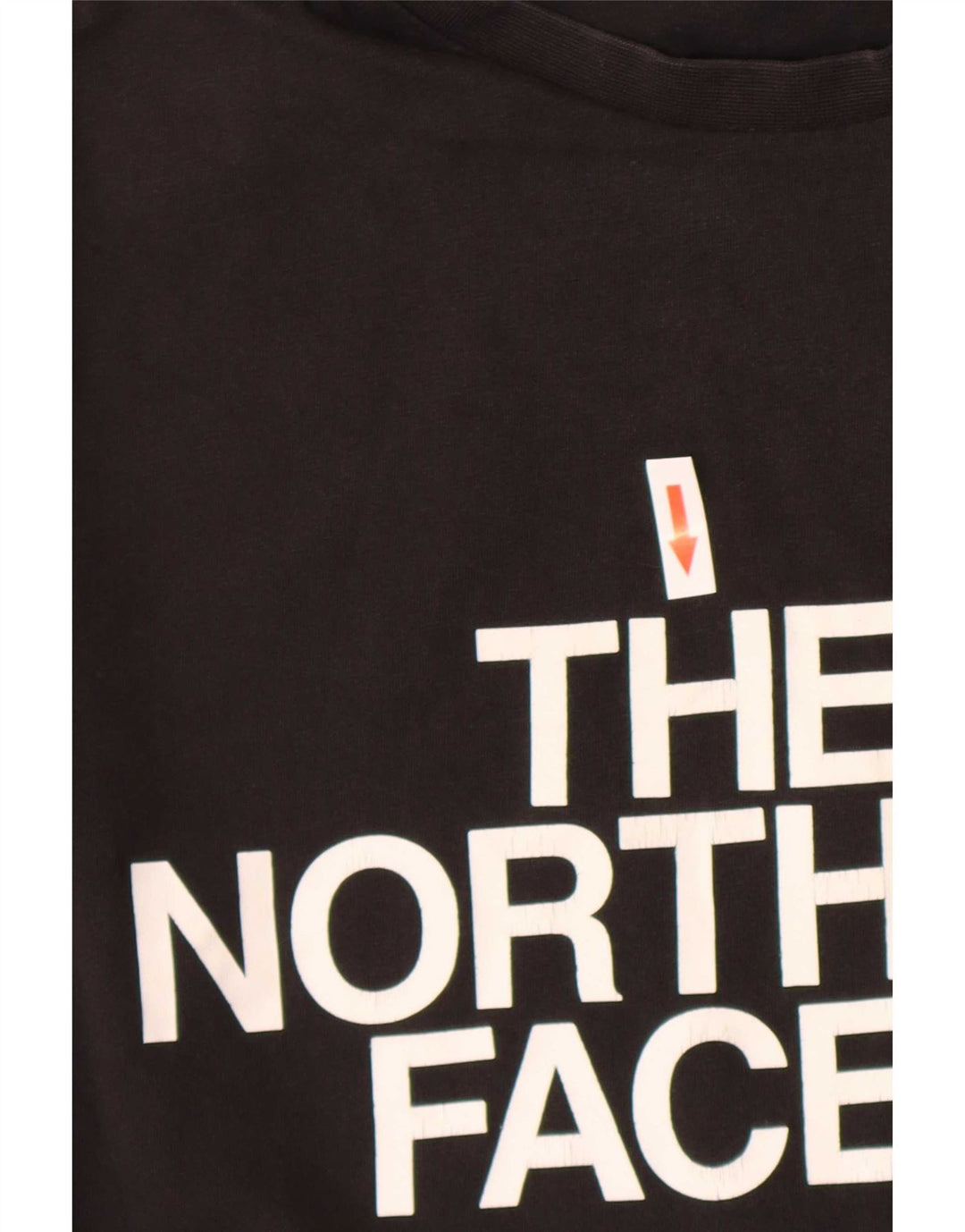 The North Face Mens Graphic T-Shirt Top Medium Black Cotton