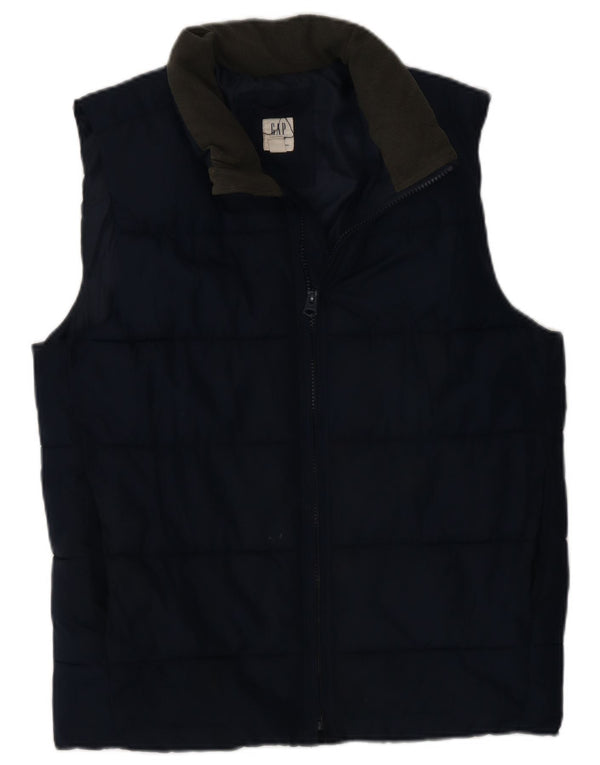 Gap Boys Regular Fit Padded Gilet 13-14 Years 2XL Navy Blue Polyester