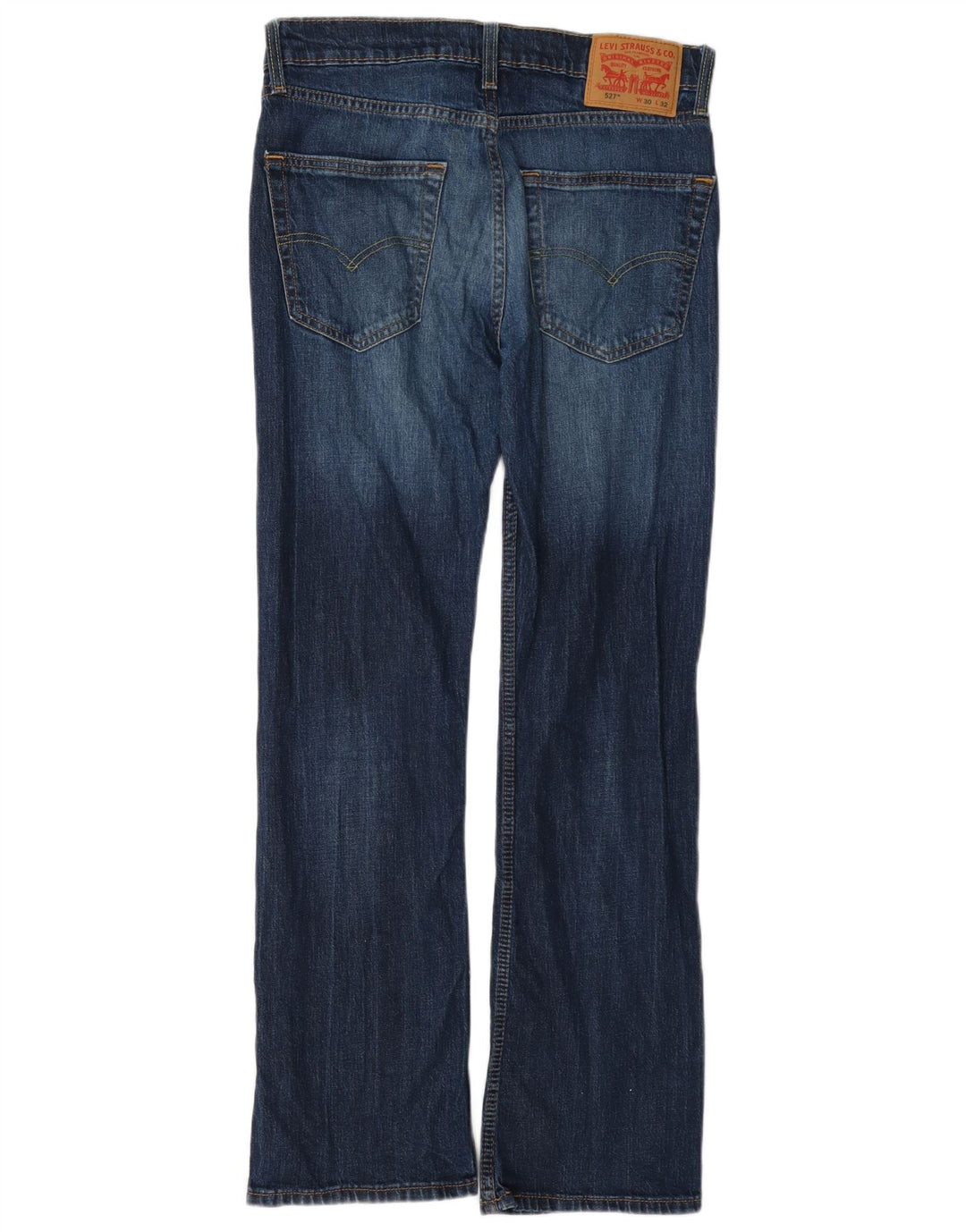 Мужские джинсы Levi's 527 Bootcut W30 L32 синие, хлопок