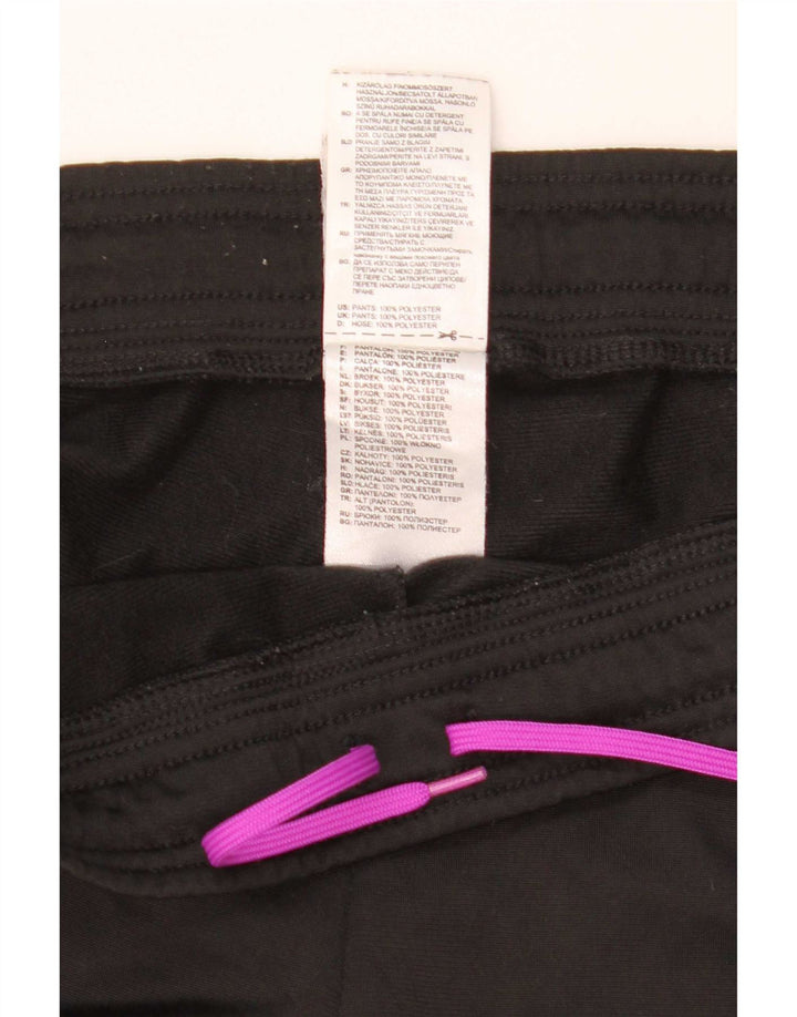 Adidas Womens Tracksuit Trousers UK 8/10 Small  Black Polyester