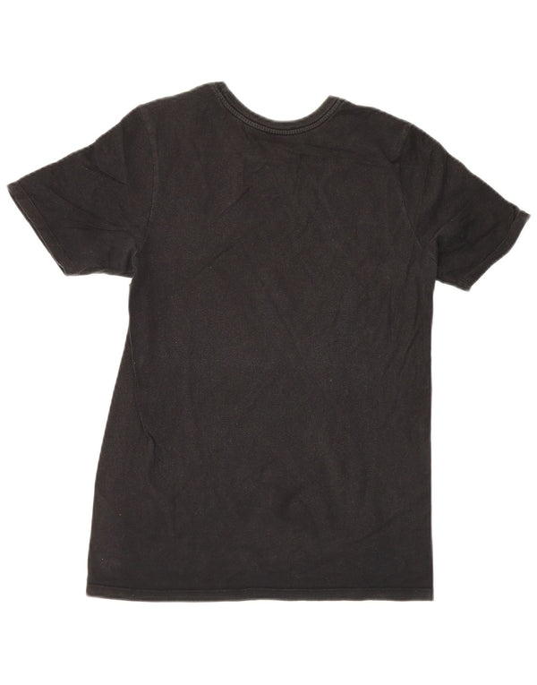 Nike Mens Athletic Fit Graphic T-Shirt Top XS Black Cotton