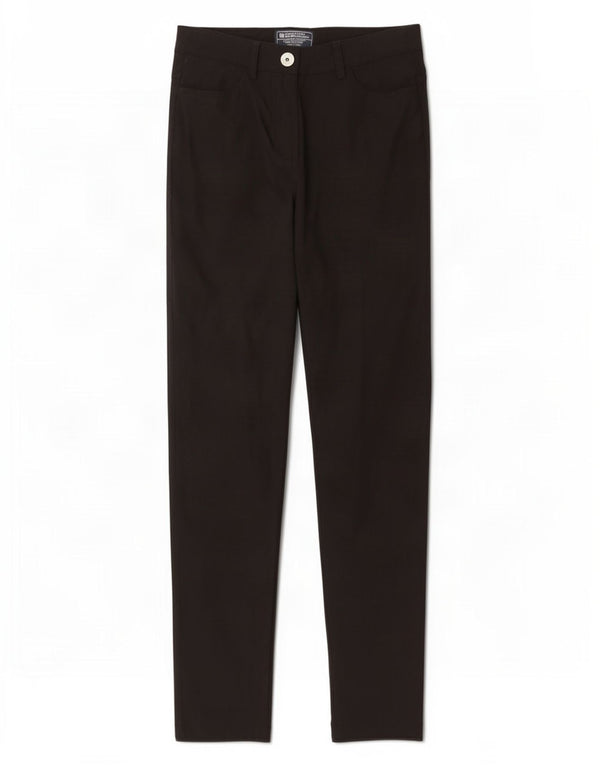 Mountain Warehouse Womens Slim Trousers UK 8 Small W28 L28 Black Polyamide