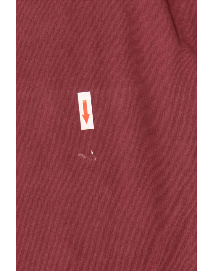 White Stuff Mens Sweatshirt Jumper Large Burgundy Cotton