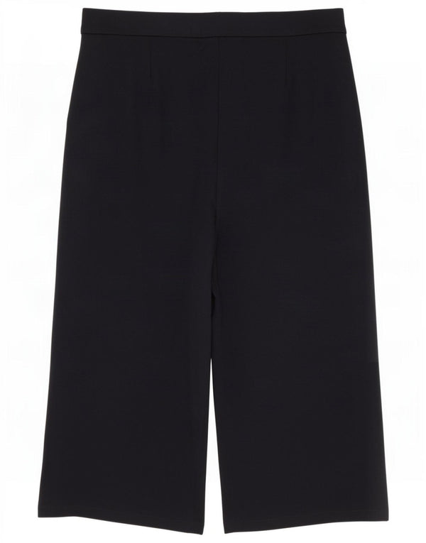 Marks & Spencer Kvinder Højtaljede Casual Bukser UK 20 2XL W38 L26 Navy Bl