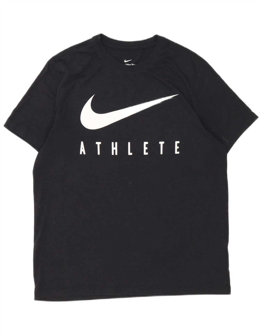 Nike Hommes Dri Fit Graphic T-Shirt Haut Large Noir Polyester