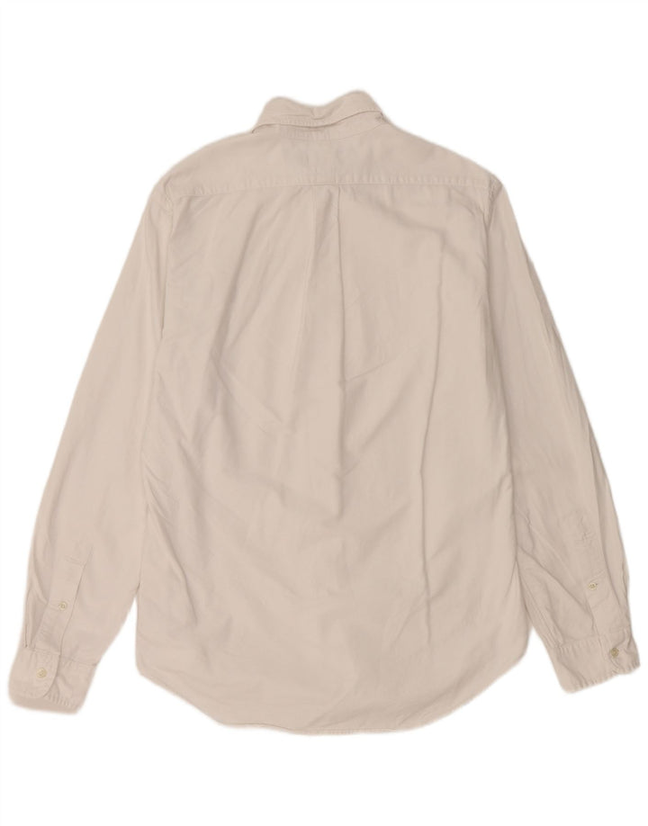Ralph Lauren Mens Slim Fit Shirt Medium White Cotton