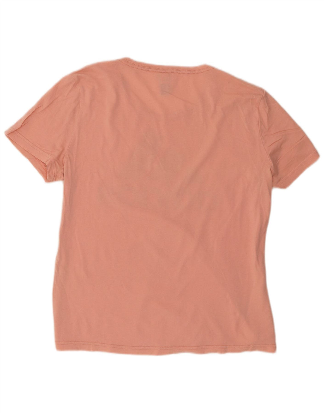 Adidas Womens Graphic T-Shirt Top UK 14 Medium Orange