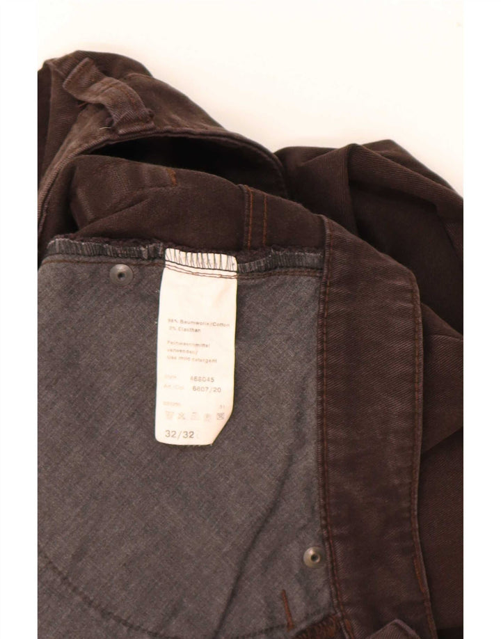 Мужские зауженные джинсы Camel Active W31 L31, коричневые, хлопок