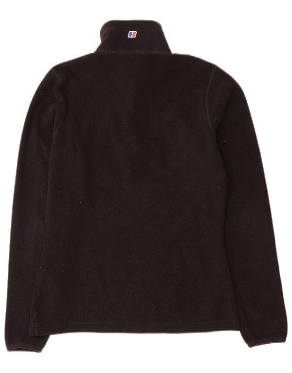 Γυναικείο φερμουάρ Berghaus Fleece Jumper UK 8 Small Black Polyester