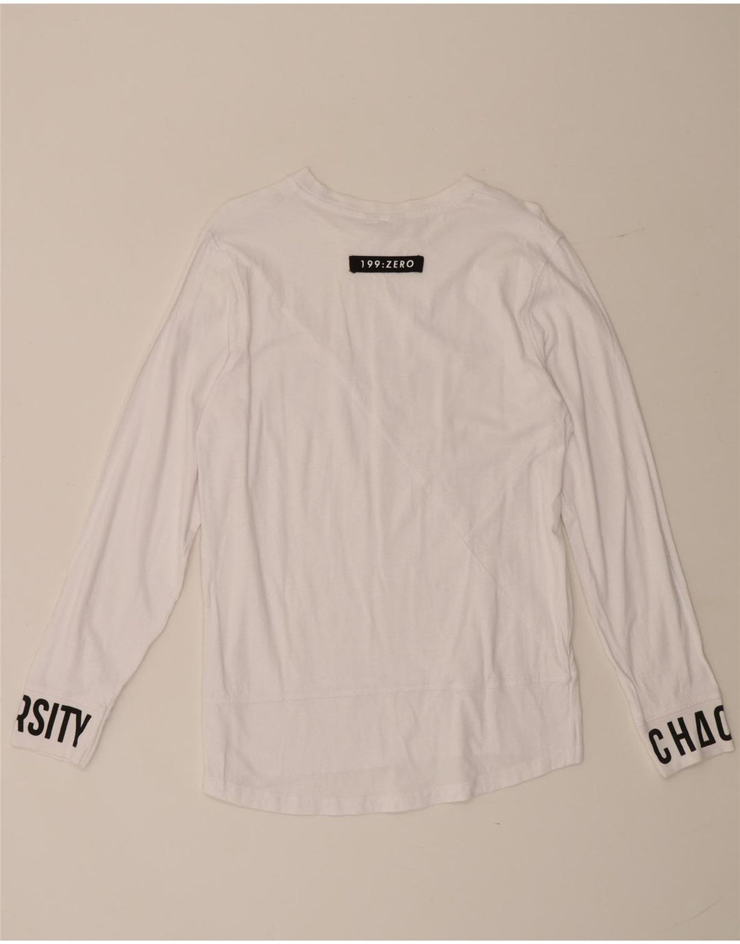 Jack & Jones muška majica dugih rukava s grafikama, mala bijela