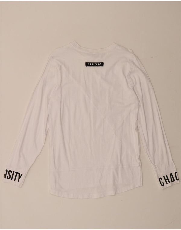 Jack & Jones Herre grafisk top langærmet lille hvid