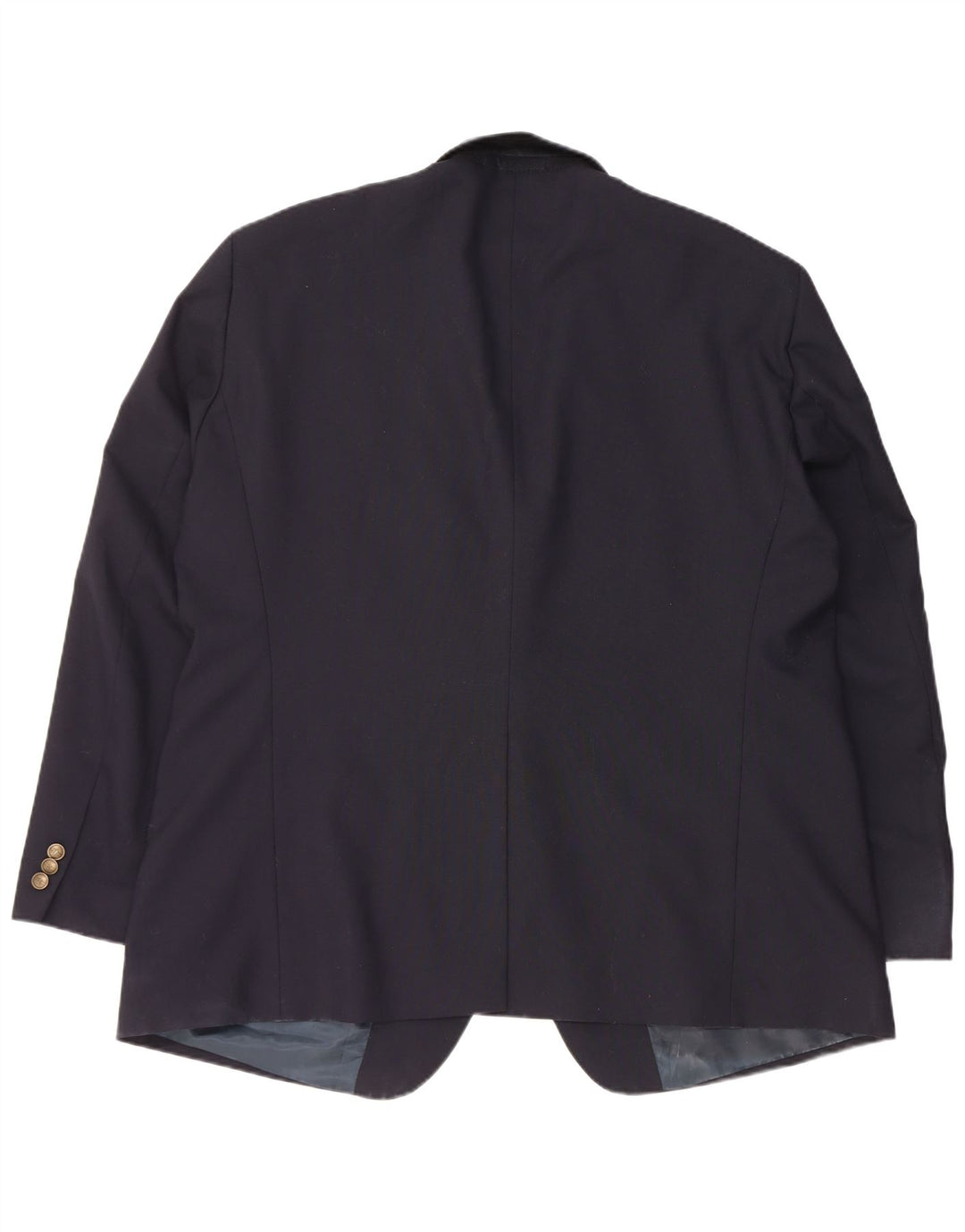 Dockers Veste Blazer 2 Boutons Homme IT 50 Large Bleu Marine Polyester