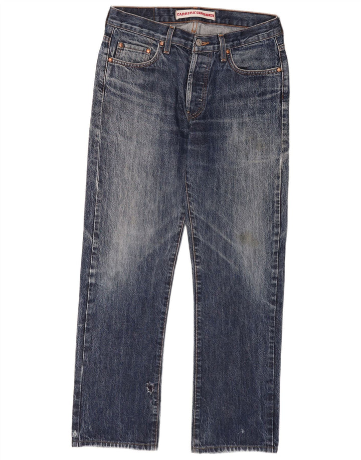 Jeans dritti da uomo Carrera W33 L28 cotone blu