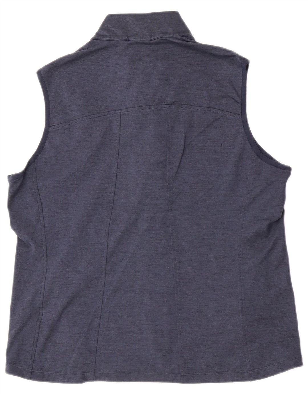 Puma Womens Sleeveless Tracksuit Top Jacket UK 16 Large Navy Blue