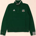 Adidas Mens Ohio Zip Neck Sweatshirt Jumper Medium Green