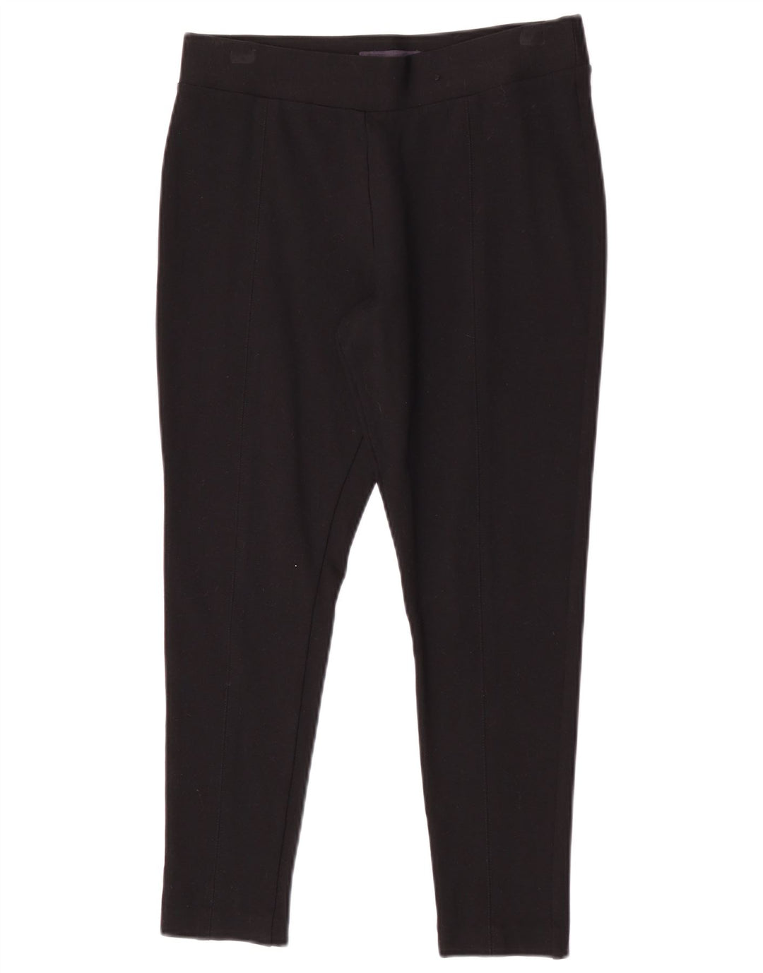 Marks & Spencer Womens Short Leggings UK 12 Medium Black Viscose