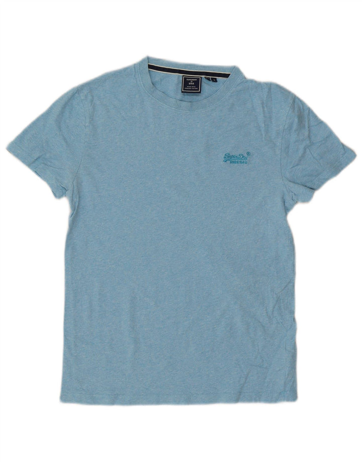 Superdry T-Shirt Homme Petit Bleu Coton