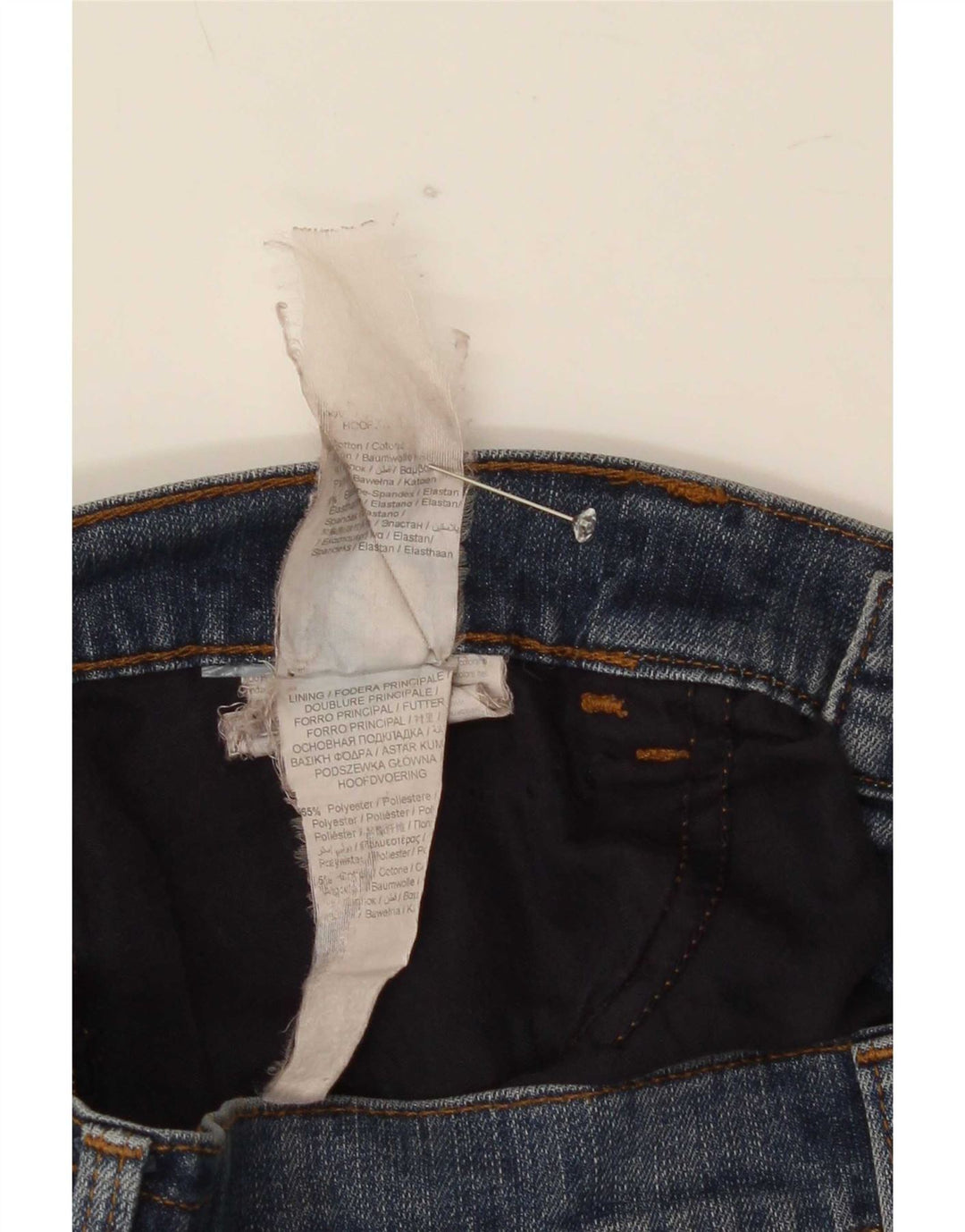 Trussardi blugi bărbați slim W32 L30 bumbac albastru