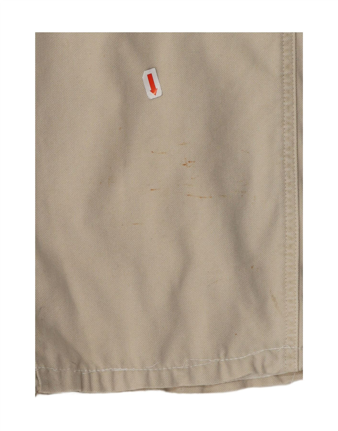 MURPHY & NYE Mens Straight Casual Trousers W33 L31 Beige Cotton Vintage Murphy & Nye and Second-Hand Murphy & Nye from Messina Hembry 