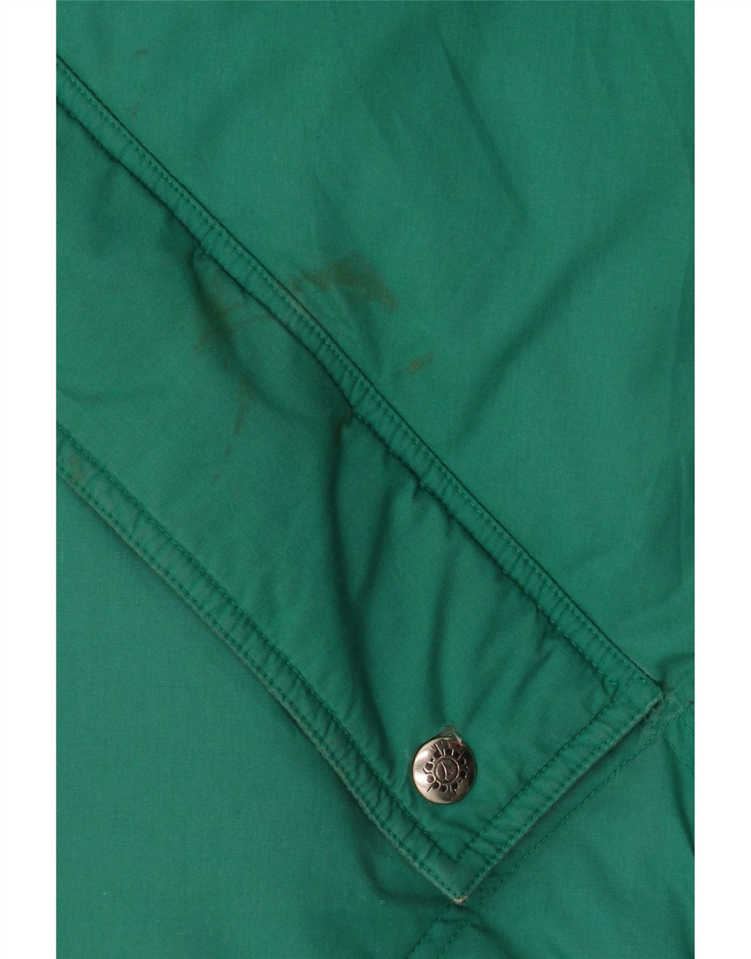 Diadora Mens Loose Fit Reversible Padded Jacket UK 40 Large Green Polyester