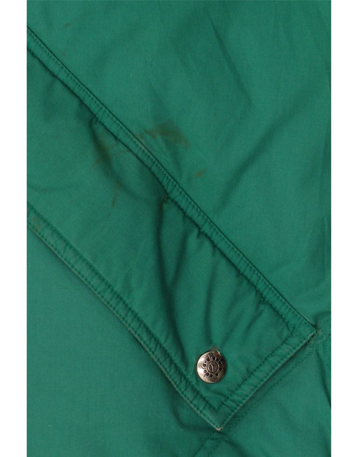 Diadora Mens Loose Fit Reversible Padded Jacket UK 40 Large Green Polyester