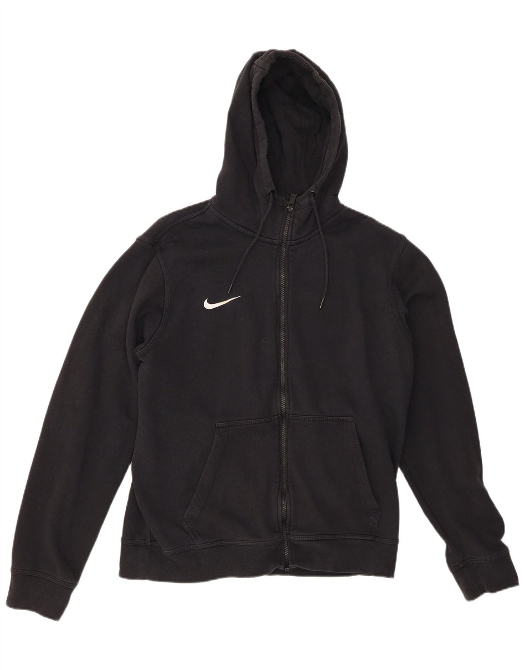NIKE hættetrøje med lynlås til mænd mellem sort