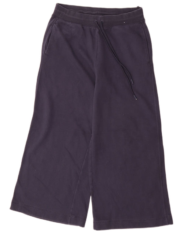 Marks & Spencer Womens Crop træningsdragt Bukser UK 12 Medium Navy Blue