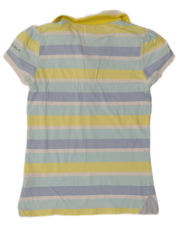 Polo da donna North Sails UK 12 cotone a righe multicolore medio